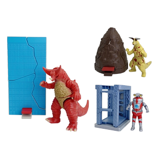 【自营】万代奥特曼奥特怪兽世界拼装哥莫拉艾雷德王赛文加套装