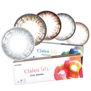 【自营】Clalen茵洛美瞳日抛60片大小直径彩色隐形眼镜韩国可丽蓝