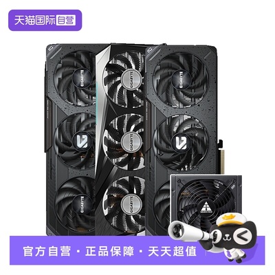【自营】技嘉5060T/9060XT/765GRE魔鹰显卡+金牌额定650W电源套装