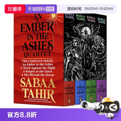 【自营】预售 英文原版 在灰烬中重生 An Ember in the Ashes Complete Series  灰烬余火系列全集  4册盒装