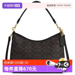 蔻馳女士Laurel新款 自營 COACH 流浪包通勤百搭單肩斜挎包正品