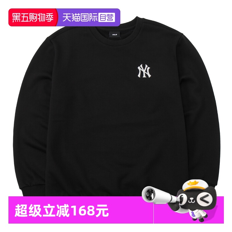 【自营】MLB男童女童上衣新款运动服休闲卫衣时尚套头衫7AMTB0446