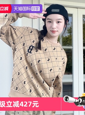 【自营】MLB上衣情侣款时尚休闲运动服老花系列长袖卫衣3AMTM0134