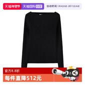 自营 商场同款 Marc Polo 春新款 一字领波浪纹打底针织衫