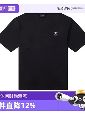 【自营】MLB短袖上衣2025夏季新款运动服休闲T恤3ATSB025350BKS