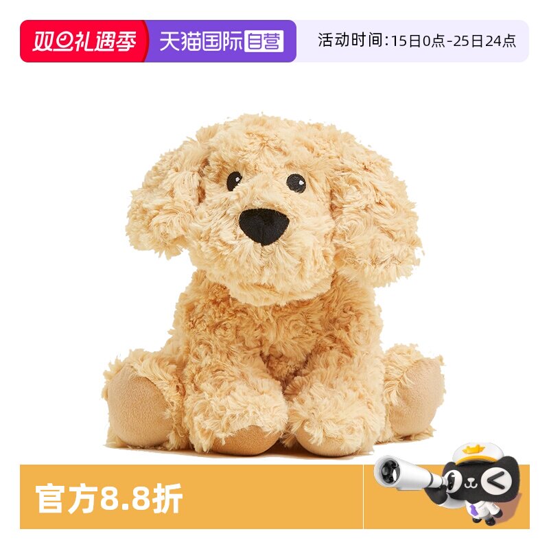 英国warmies黄金可卡布犬玩偶