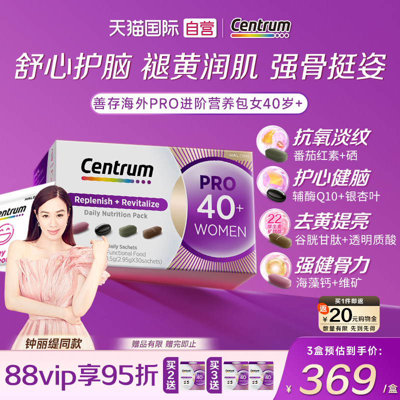 钟丽缇推荐辅酶Q10善存番茄红素