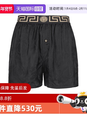 【自营】Versace范思哲 男士休闲短裤家居裤网球 1000948 1A06342