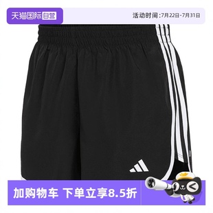 SHORT梭织短裤 adidas阿迪达斯2025女子M20 IC5184运动 自营