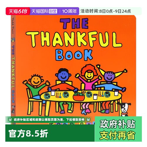 感恩之书英文原版纽约时报畅销书