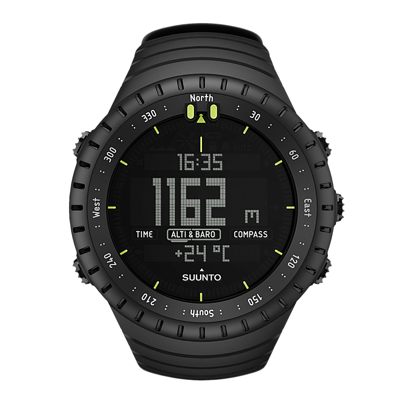 【直營】SUUNTO頌拓CORE松拓經典核心全黑運動戶外登山氣壓手表
