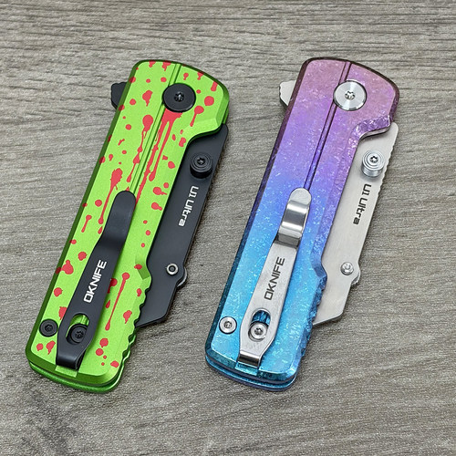 Oknife U1 Ultra钛合金折叠刀/EDC小折刀带锁/通用美工刀片原傲雷