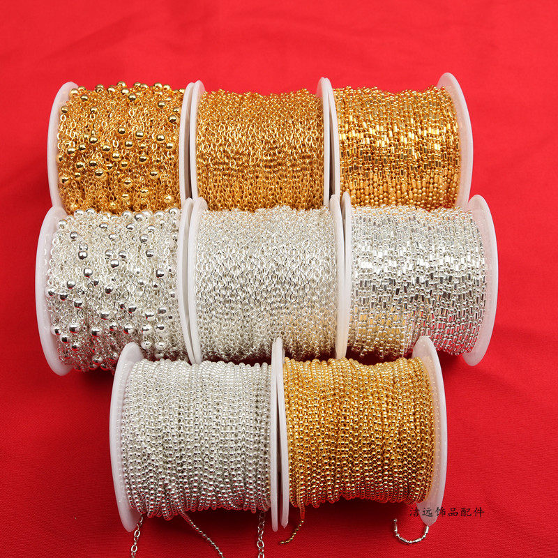 夹珠链条手工diy发簪主体O型链流苏竹节链古风头饰禁步美甲材料,饰品/流行首饰/时尚饰品新,链条,淘宝优惠券,粉丝福利购,淘宝优惠卷