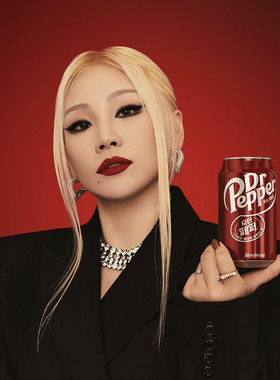 韩国进口樱桃胡椒博士汽水 DR PEPPER原味可乐型碳酸饮料350ml