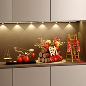 称心如意玄关摆件乔迁之喜装 饰新居布置搬家入宅仪式 用品礼物全套