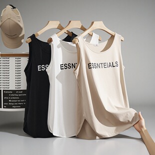 春夏新款薄大码背心胖MM300斤胖mm超大宽松遮肚子字母内搭上衣女