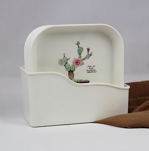 吐骨头碟垃圾鱼刺渣盘子底座四方家用坚水果零食小吃盘密胺壳皮盆