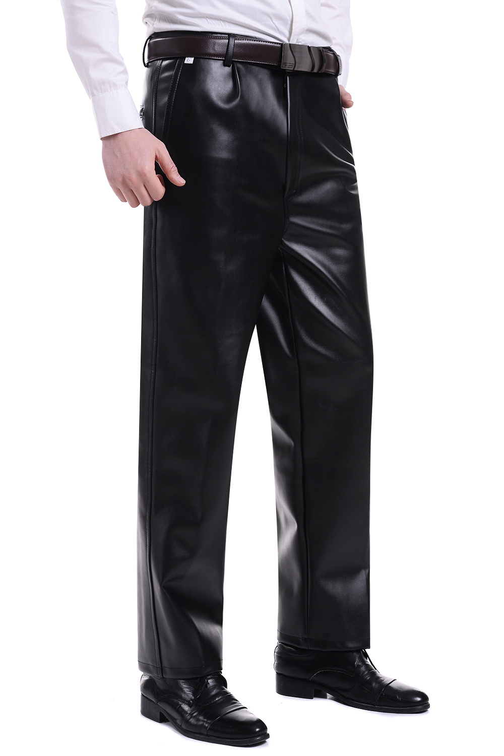 Pantalon cuir homme en vrac pour automne - Ref 1486682 Image 3