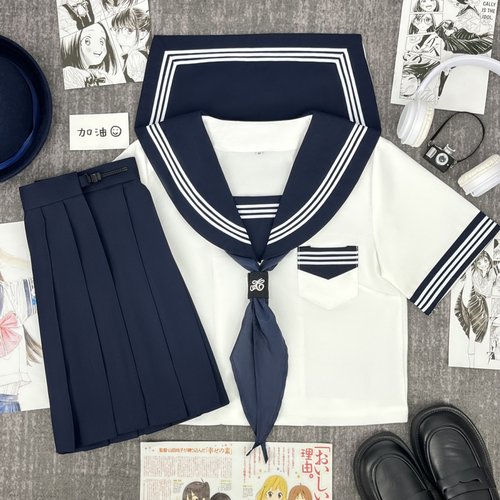 樱奈家原创JK制服改良白三本