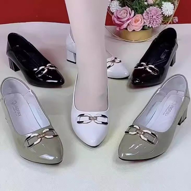 品牌真皮漆皮浅口单鞋夏款2026新款百搭气质女鞋中跟粗跟软底皮鞋,女鞋,浅口单鞋,淘宝优惠券,粉丝福利购,淘宝优惠卷