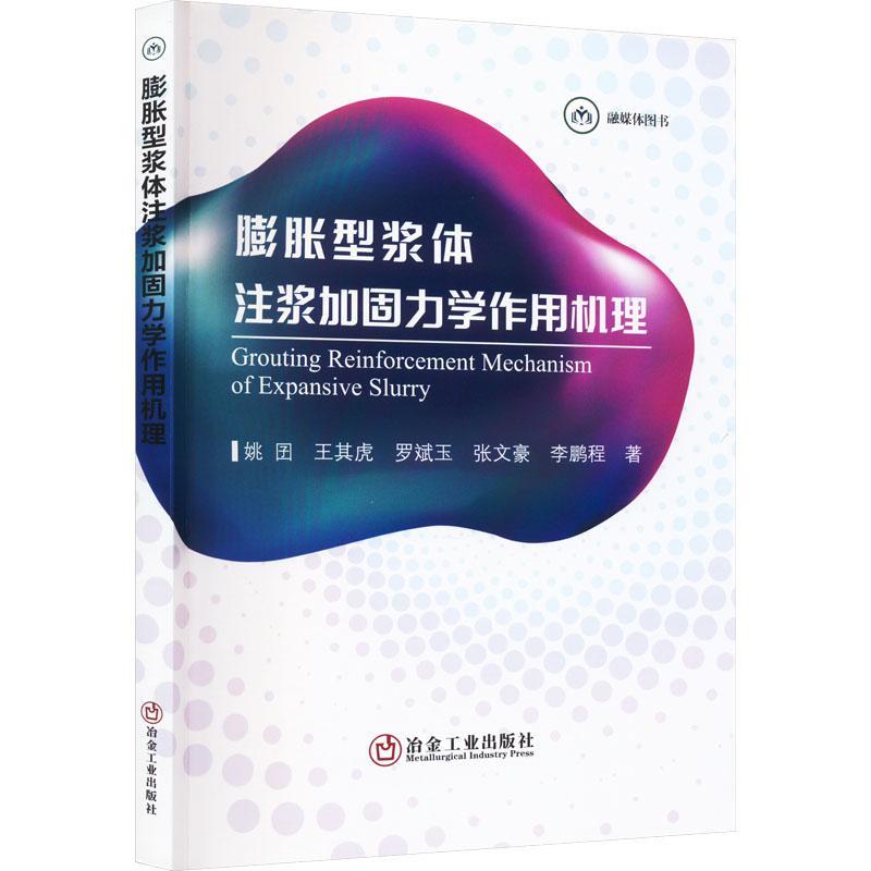 正版膨胀型浆体注浆加固力学作用机理姚囝书店工业技术书籍 畅想畅销书