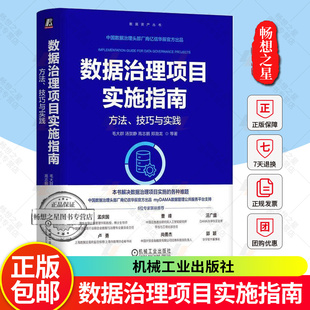 正版包邮 数据治理项目实施指南方法技巧与实践 毛大群等 编著 数据资产丛书 9787111794066 机械工业出版社