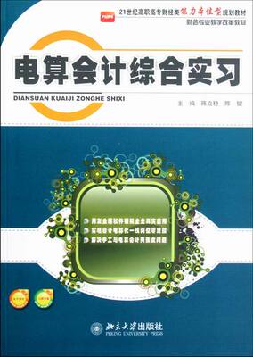 正版包邮 电算会计综合实-案 陈立稳 书店 会计电算化书籍 畅想畅销书