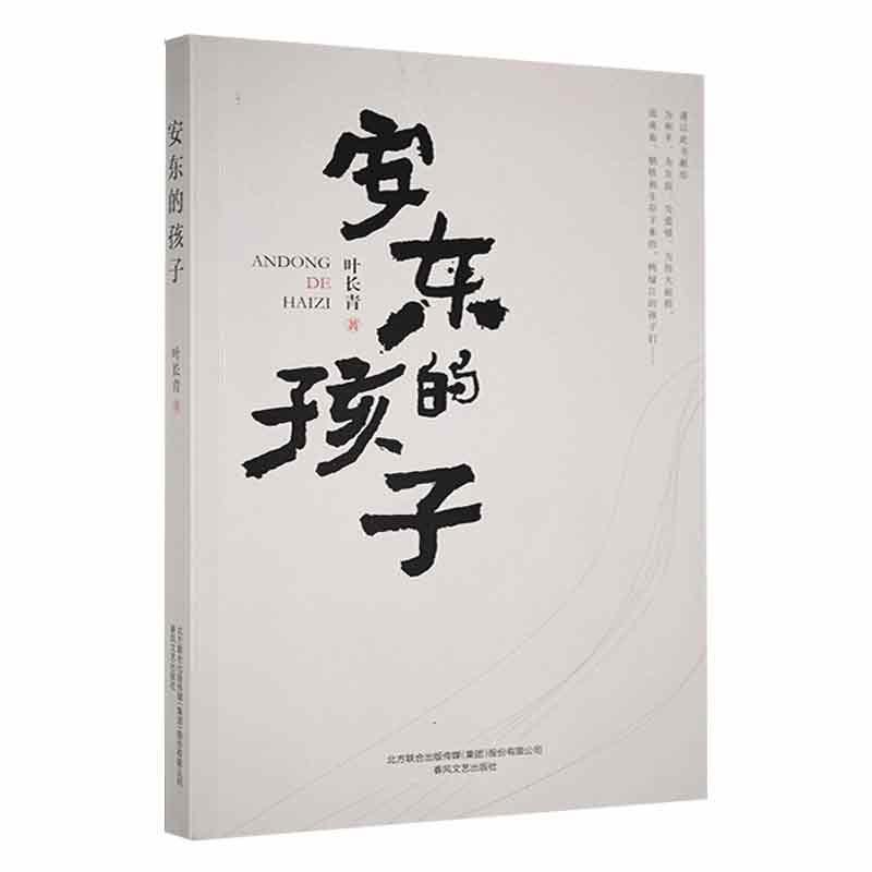 正版安东的孩子叶长青书店小说书籍 畅想畅销书