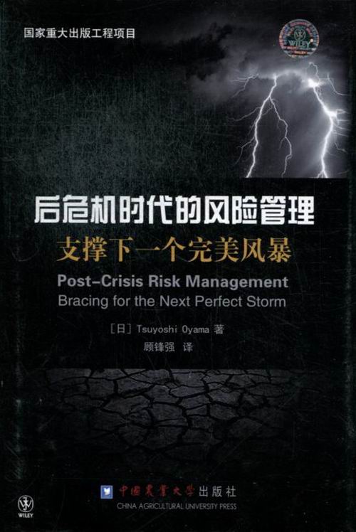 正版包邮 后危机时代的风险管理-支撑下一个风暴 书店 经营管理书籍 畅想畅销书