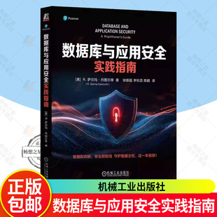 数据库与应用安全实践指南 萨尔玛丹图尔蒂 徐振超 数据库开发网络安全教程书籍 现代安全防护体系策略技术实践指导书籍