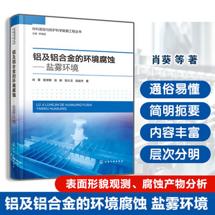 铝及铝合金的环境腐蚀 盐雾环境 材料腐蚀与防护科学数据工程丛书 有色金属材料海洋工程建设大气环境腐蚀防护技术领域研究参考书
