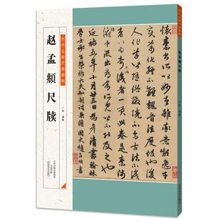 正版历代名家尺牍精粹:赵孟頫尺牍丁林书店艺术书籍 畅想畅销书