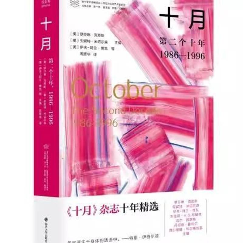 十月第二个十年1986-1996 当代学术棱镜译丛视觉文化与艺术史系列 十月杂志十年精选美国战后艺术史研究话语阵地南京大学出版社