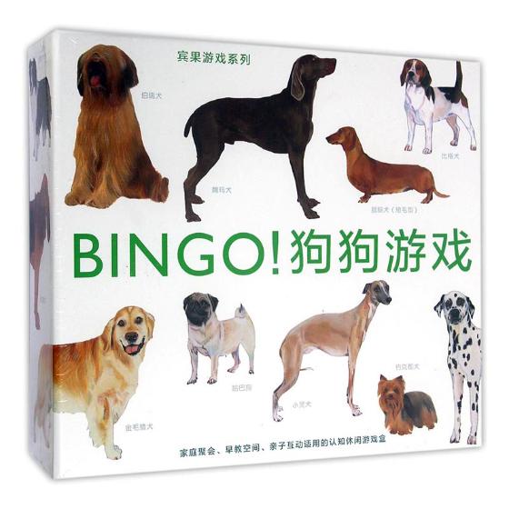 正版包邮 BINGO！狗狗游戏 艾玛·阿瓜多文 书店 益智游戏书籍 畅想畅销书