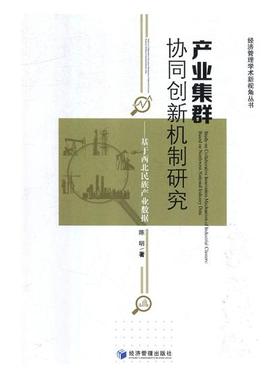 正版包邮 产业集群协同创新机制研究:基于西北民族产业数据:based on northwest national  陈明 书店 区域经济书籍 畅想畅销书