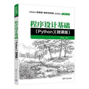 程序设计基础 Python 微课版 高洪皓主编 高校互联网+新形态创新系列教材 计算机系列 清华大学出版社 9787302697619 书籍正版
