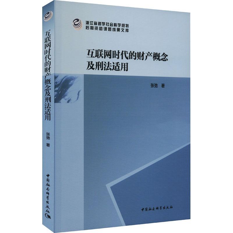 正版互联网时代的财产概念及刑法适用张弛书店法律书籍 畅想畅销书