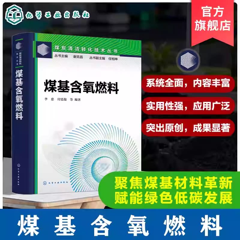 煤基含氧燃料 煤炭清洁转化技术丛书 醇类醚类与酯类燃料合成原理 催化剂制备指南 生产工艺与工业化应用 煤化工研究科研参考丛书