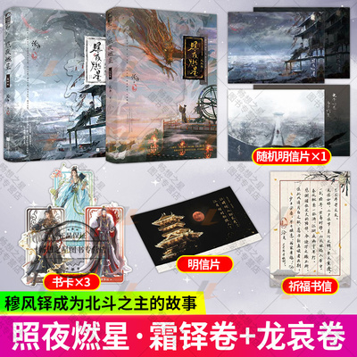 正版 照夜燃星龙哀卷+照夜燃星霜铎卷(两册) 沧月著 古风全新玄幻江湖小说 朱颜镜双城镜系列七夜雪小说作者全新力作书籍 大鱼