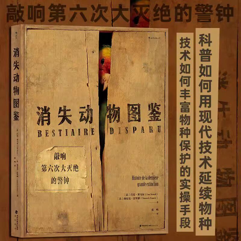 消失动物图鉴 莱顿博物馆标本 物种消失工业化环境保护动物灭绝环境保护生物多样性自然科普书籍 正版