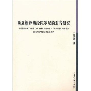 正版包邮 西夏新译佛经陀罗尼的对音研究 孙伯君 书店哲学、宗教 书籍 畅想畅销书