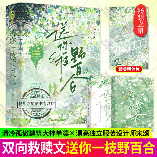 正版 送你一枝野百合(全2册) 罪加罪 青春文学现代都市爱情双向救赎双向奔赴破镜重圆病娇偏执甜虐言情小说书籍
