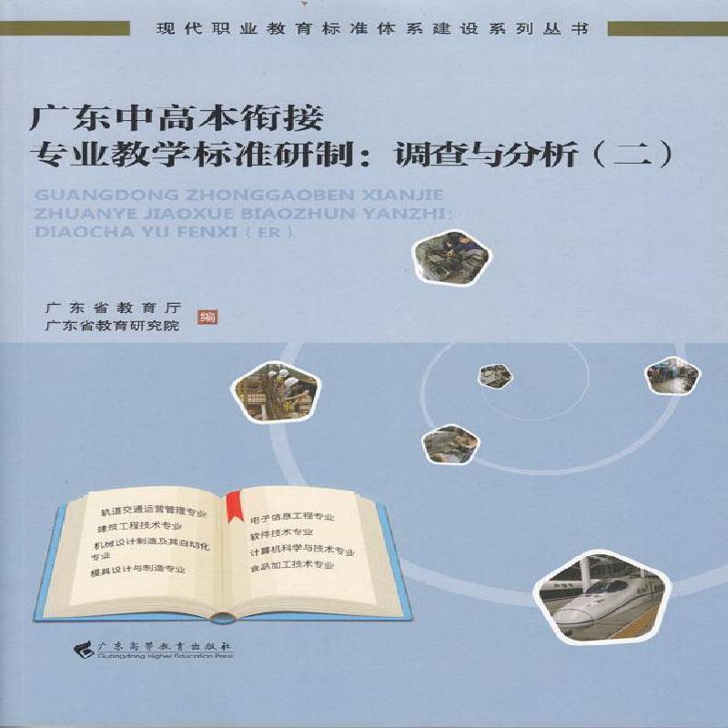正版广东中高本衔接专业教学标准研制:调查与分析(二)广东省教育厅书店中小学教辅书籍 畅想畅销书