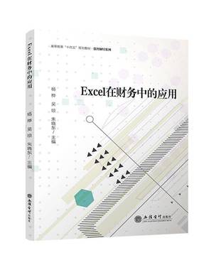 Excel在财务中的应用 杨桦 吴琼 朱晓东 PowerQuery 功能应用技巧 数据清洗转换整合 数据图表分析可视化 正版书 立信会计出版社