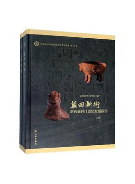 正版包邮 蓝田新街:新石器时代遗址发掘报告:excavation report on the neoli 陕西省考古研究院 书店 建筑考古书籍 畅想畅销书