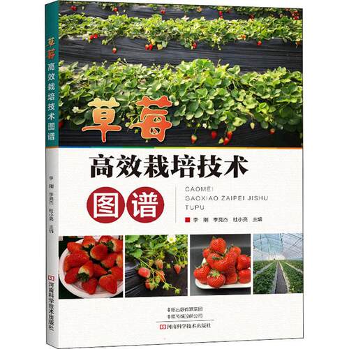 正版 草莓高效栽培技术图谱 李刚 李亮杰 杜小亮 草莓生长特性种苗繁育技术建园技术品种介绍设施栽培技术病虫草害防治技术书籍