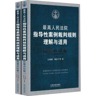 上下 正版 民事诉讼卷 江新书店法律书籍 高指导案例裁判规则理解与适用 畅想畅销书