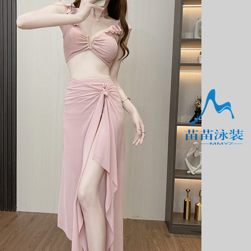 泳衣女分体性感比基尼三件套