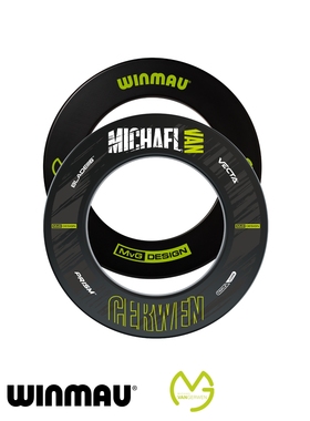 Winmau威马 MVG范格文新款PU飞镖靶保护圈PDC 墙面护圈