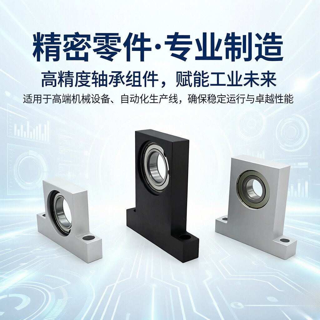 T型轴承座组件立式固定带